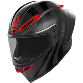 AGV Pista GP RR Helmet - Intrepido - Matte Carbon/Black/Red - Small 2118356002-019-S